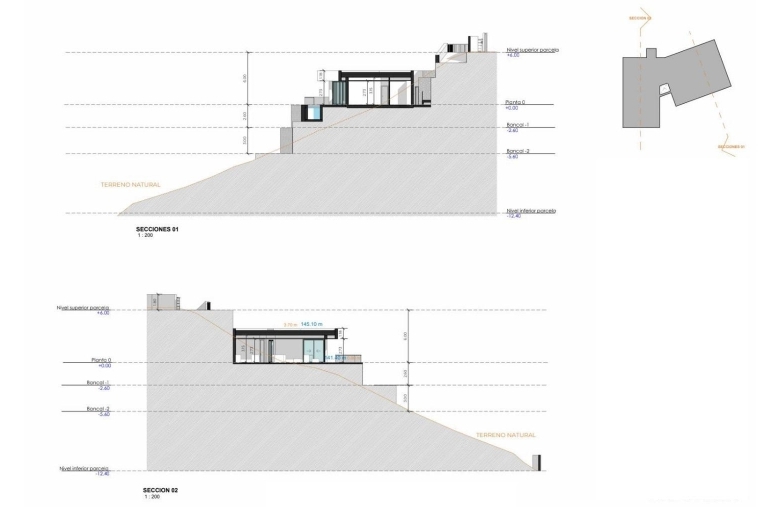 Exclusiva villa de una planta con 3 dormitorios y  piscina privada en parcela de 1.000 m2 en Pedreguer(Alicante)