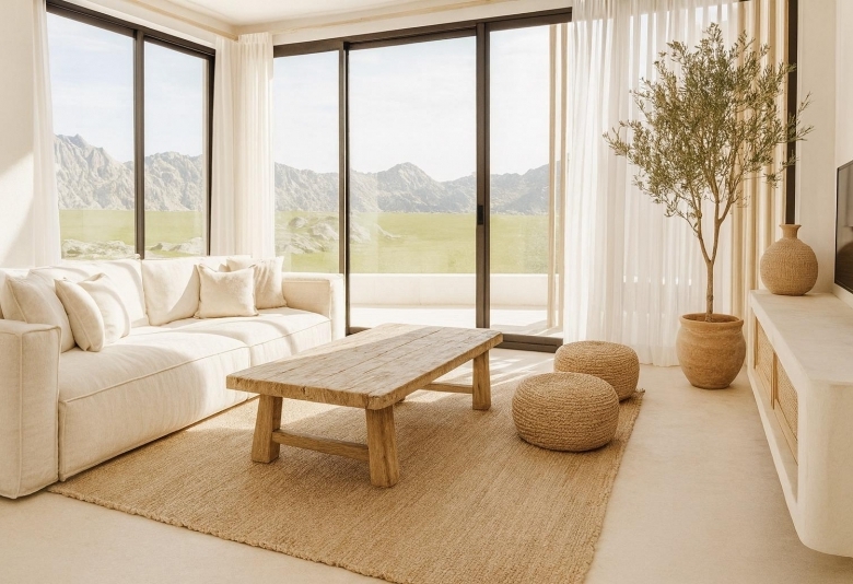 Exclusiva villa de una planta con 3 dormitorios y  piscina privada en parcela de 1.000 m2 en Pedreguer(Alicante)