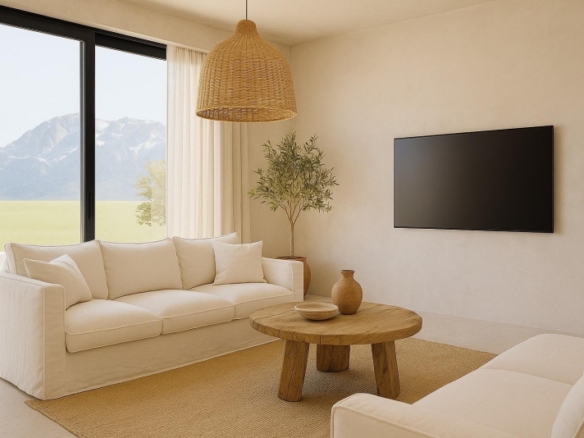 Exclusiva villa de una planta con 3 dormitorios y  piscina privada en parcela de 1.000 m2 en Pedreguer(Alicante)