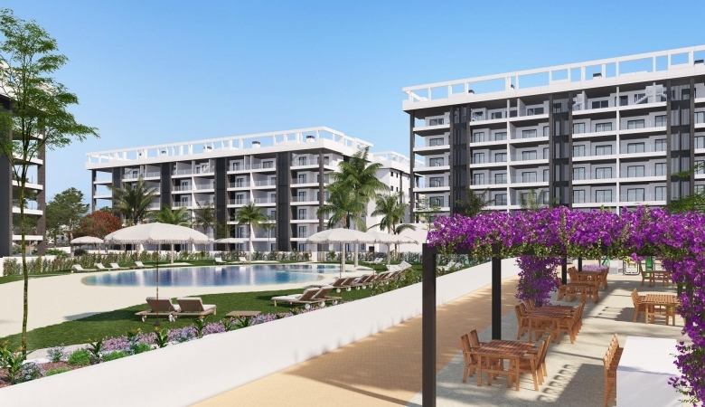 Ático en venta obra nueva con garaje en playa Torrevieja