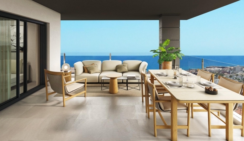 Ático en venta obra nueva con garaje en playa Torrevieja