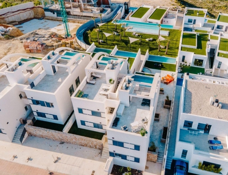 Apartamento de lujo con dos plantas en Ciudad Quesada – Rojales con vistas al mar.