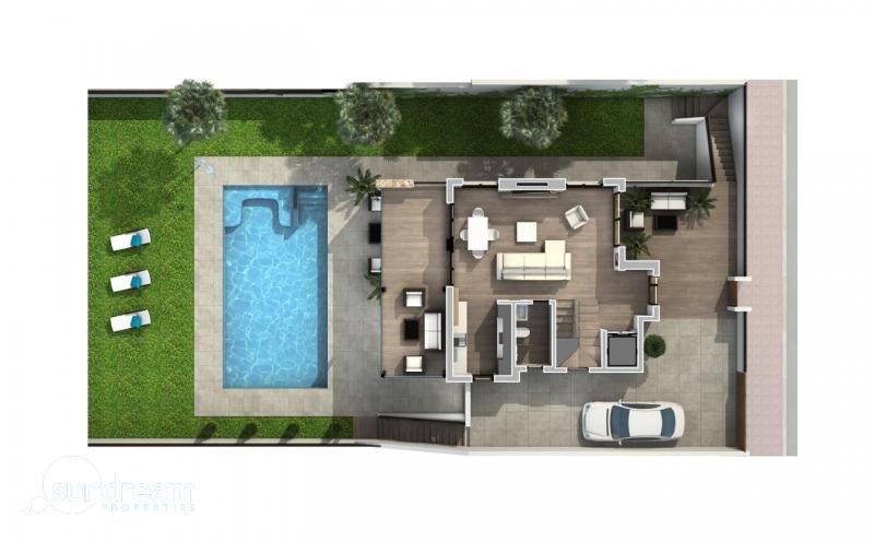 g_39475-18-23 La Marquesa Golf – Villas en Primera Linea con 4 Dormitorios y 4 Baños.