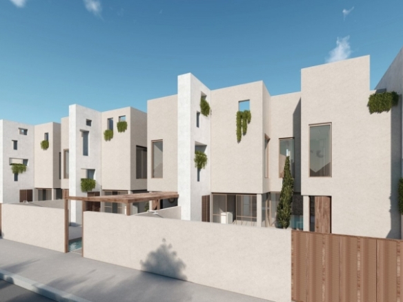 Adosados con diseño único en Formentera del Segura(Alicante).
