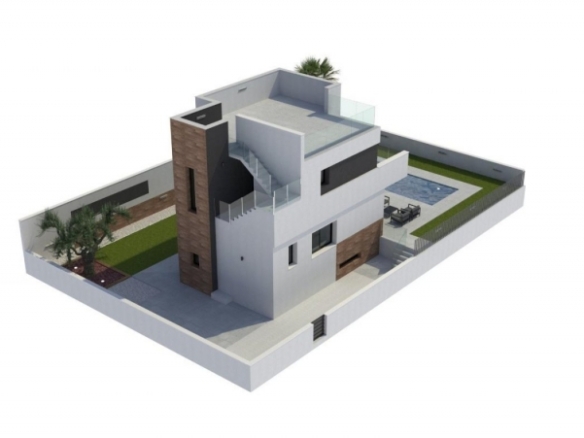 VILLAS DE OBRA NUEVA EN LA NUCIA