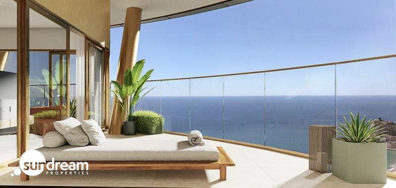 g_39552-6-12 EXCLUSIVO APARTAMENTO EN RASCACIELOS ICONICO DE 3 DORMITORIOS CON VISTAS ESPECTACULARES(BENIDORM).