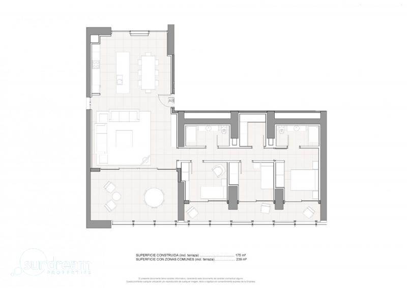 g_39552-6-25 EXCLUSIVO APARTAMENTO EN RASCACIELOS ICONICO DE 3 DORMITORIOS CON VISTAS ESPECTACULARES(BENIDORM).