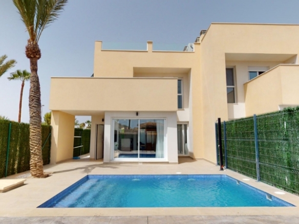 VILLAS DE OBRA NUEVA EN LOS URRUTIAS, MURCIA