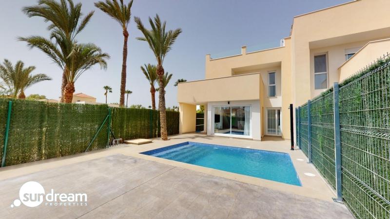 VILLAS DE OBRA NUEVA EN LOS URRUTIAS, MURCIA