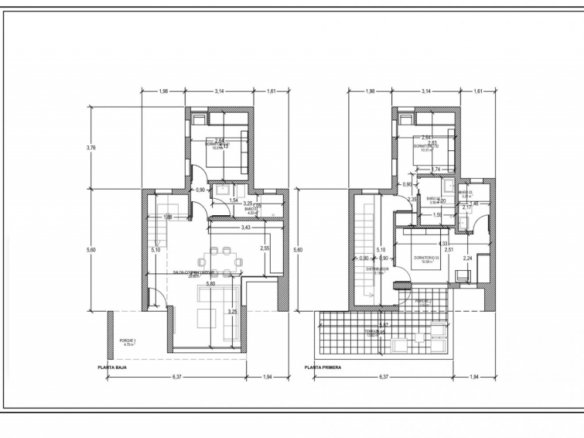 VILLAS DE OBRA NUEVA EN LOS URRUTIAS, MURCIA