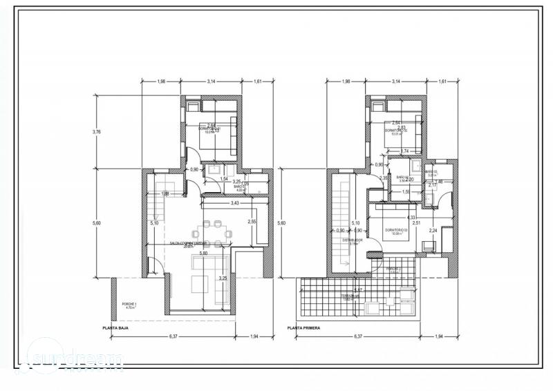 g_39632-10-34 VILLAS DE OBRA NUEVA EN LOS URRUTIAS, MURCIA