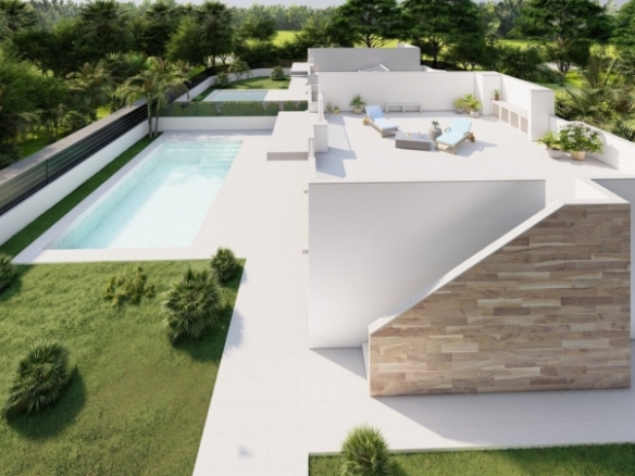 VILLAS DE OBRA NUEVA EN ROLDAN.
