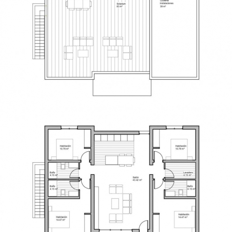 VILLAS DE OBRA NUEVA EN ROLDAN.