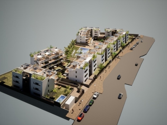 COMPLEJO RESIDENCIAL DE OBRA NUEVA CON VISTAS AL MAR EN FINESTRAT