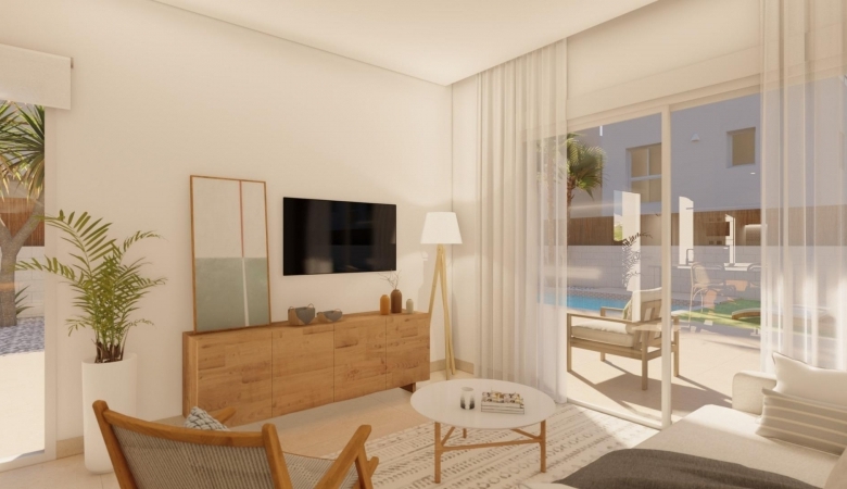 VILLA INDEPENDIENTE DE NUEVA CONSTRUCCIÓN DE 3 DORM. EN PILAR DE LA HORADADA