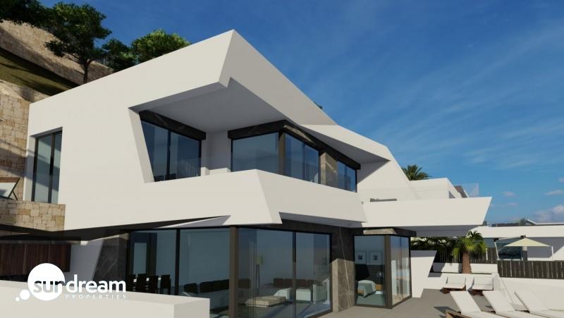 g_39691-1-5 VILLA DE LUJO DE OBRA NUEVA CON VISTAS ESPECTACULARES EN CALPE.