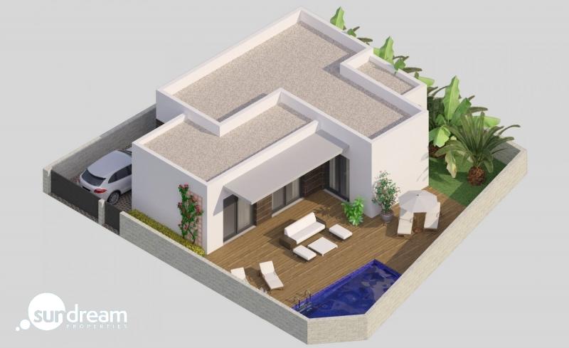 g_39718-2-2 VILLA MODERNA DE 2 DORM. EN UNA SOLA PLANTA DE NUEVA CONSTRUCCIÓN EN BENIJOFAR(ALICANTE)