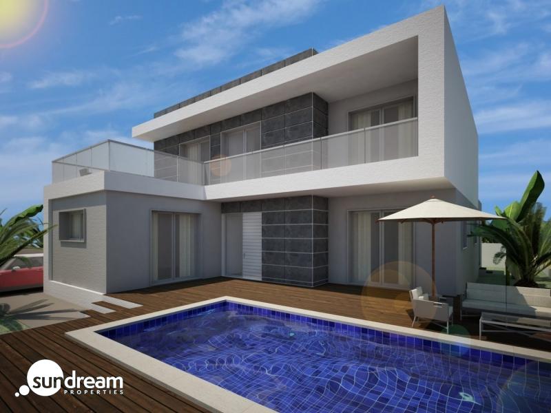 g_39720-2-1 VILLA INDEPENDIENTE MODERNA DE 3 DORM. DE NUEVA CONSTRUCCIÓN EN BENIJOFAR(ALICANTE)