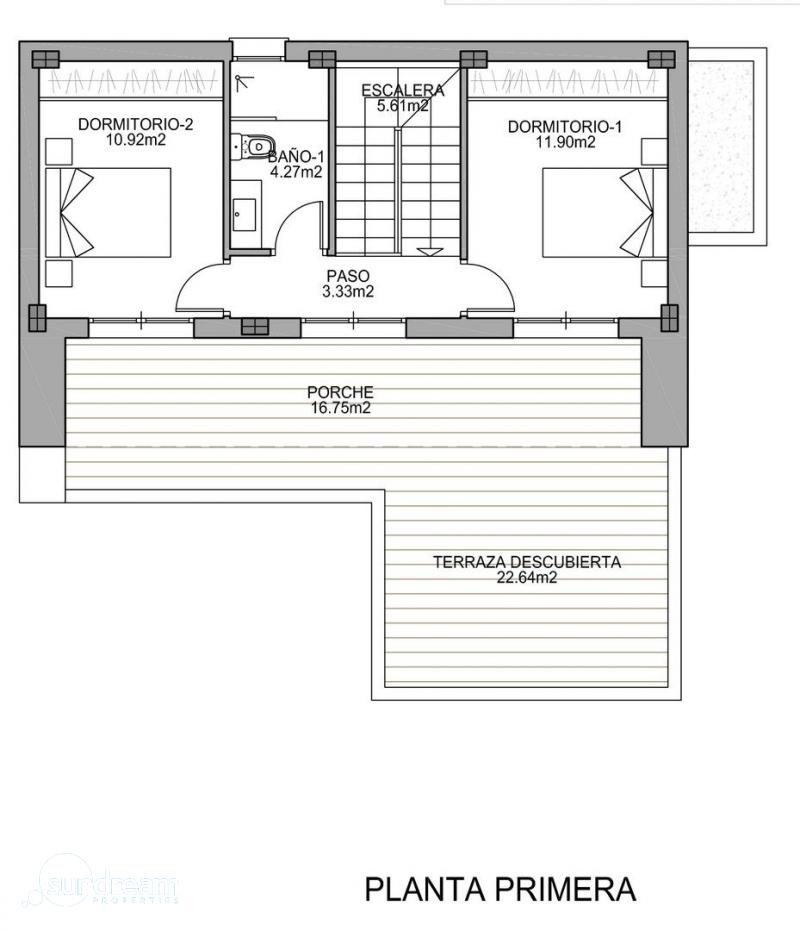 g_39720-2-3 VILLA INDEPENDIENTE MODERNA DE 3 DORM. DE NUEVA CONSTRUCCIÓN EN BENIJOFAR(ALICANTE)