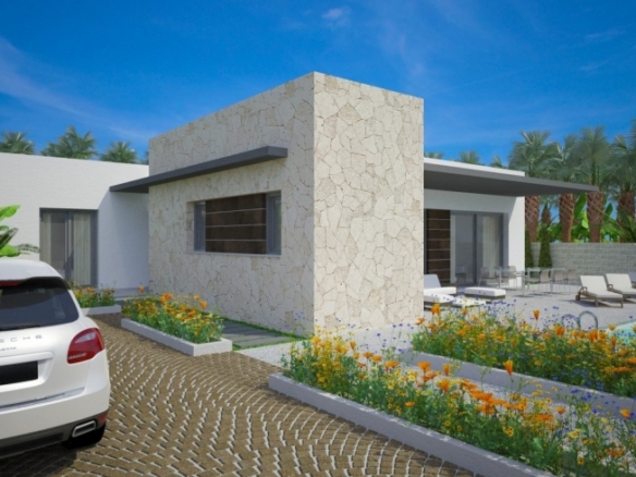 FANTÁSTICA VILLA DE UNA SOLA PLANTA DE 3 DORM.DE NUEVA CONSTRUCCIÓN EN BENIJÓFAR(ALICANTE)