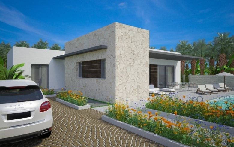 FANTÁSTICA VILLA DE UNA SOLA PLANTA DE 3 DORM.DE NUEVA CONSTRUCCIÓN EN BENIJÓFAR(ALICANTE)