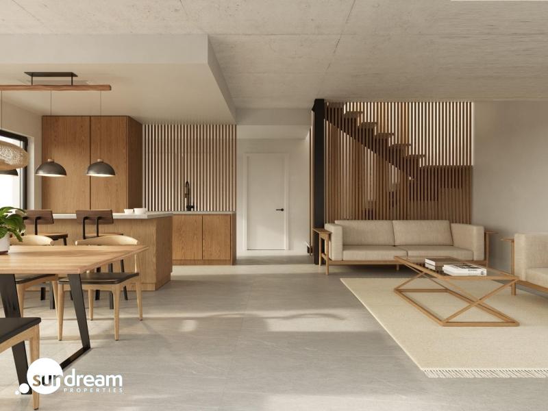 VILLA PAREADA DE 3 DORMITORIOS CON SOLARIUM Y PISCINA PRIVADA  EN POLOP.