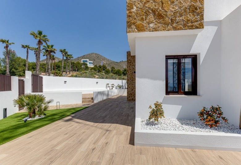 VILLAS DE UNA PLANTA DE OBRA NUEVA EN BALCON DE FINESTRAT