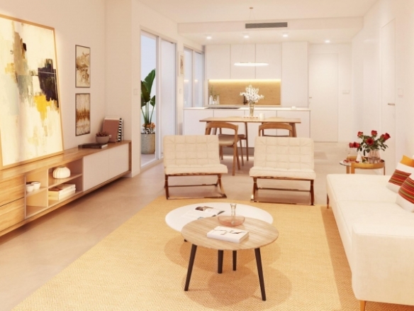 ÁTICO DE NUEVA CONSTRUCCIÓN DE 2 DORM. CON SOLARIUM PRIVADO EN PILAR DE LA HORADADA