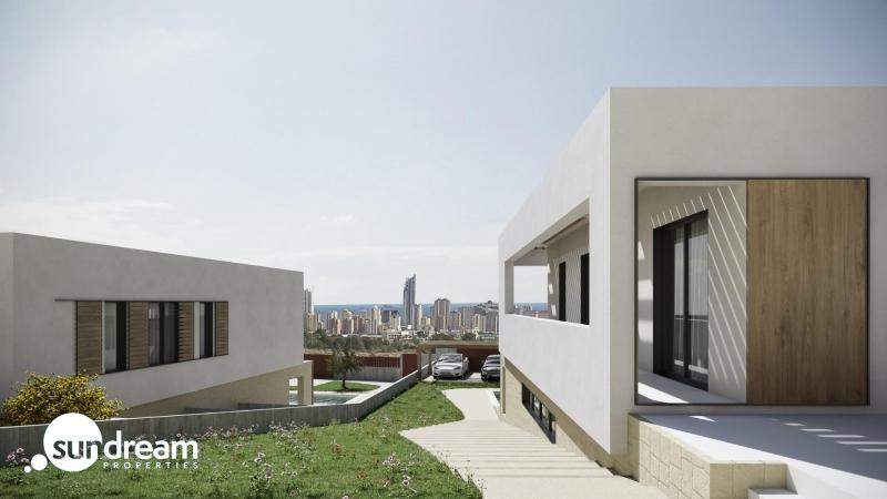 VILLAS CON MÁGNÍFICAS VISTAS SOBRE BENIDORM, EN FINESTRAT