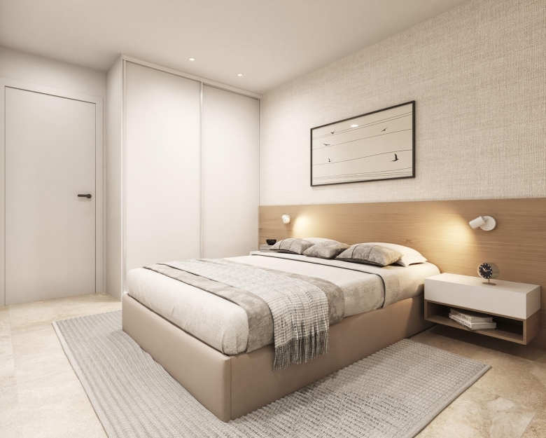 Ático de 2 dormitorios con vistas al mar en un nuevo complejo residencial en Torrevieja.