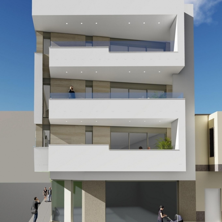 ÁTICO DE 2 DORMITORIOS DE NUEVA CONSTRUCCION A SOLO 5 MIN. DE LA PLAYA EN TORREVIEJA