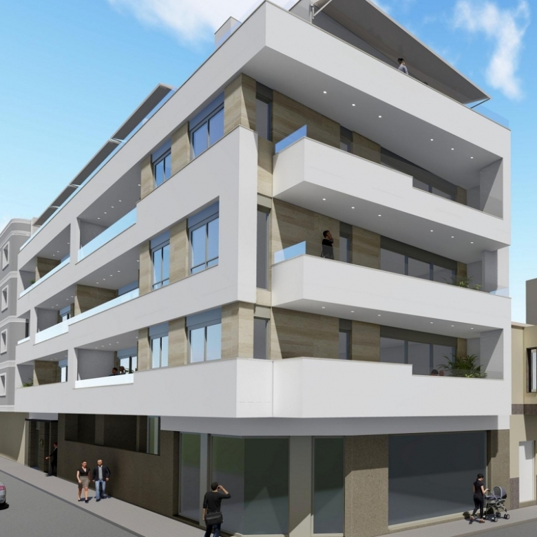 ÁTICO DE 2 DORMITORIOS DE NUEVA CONSTRUCCION A SOLO 5 MIN. DE LA PLAYA EN TORREVIEJA