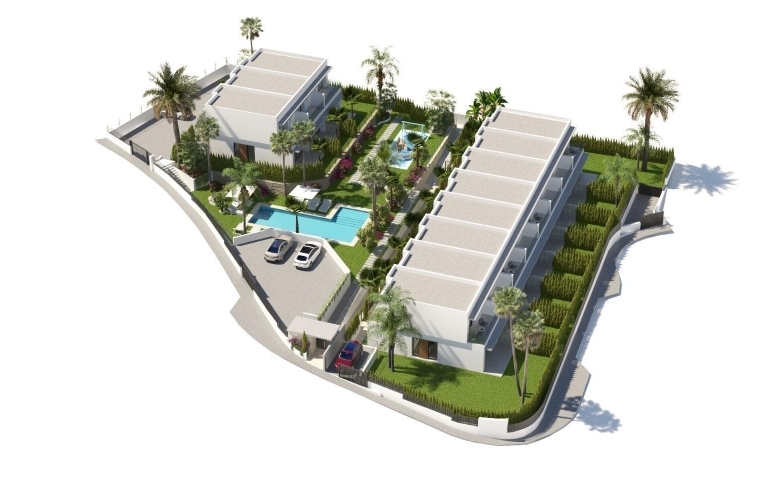 Villa pareada con 3 dormitorios a la venta en Finestrat.
