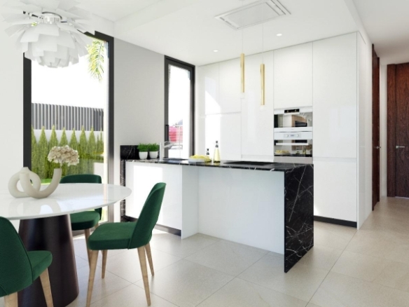 Villa pareada con 3 dormitorios a la venta en Finestrat.