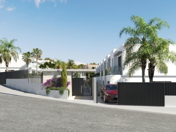 Villa pareada con 3 dormitorios a la venta en Finestrat.