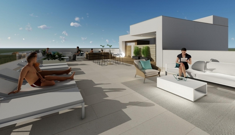 FANTÁSTICO ÁTICO DE NUEVA CONSTRUCCIÓN A TAN SOLO 5 MIN.DE LA PLAYA EN TORREVIEJA