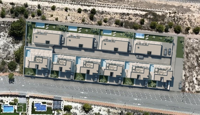 VILLA MODERNA DE NUEVA CONSTRUCCIÓN CON VISTAS AL MAR Y A LA MONTAÑA EN FINESTRAT