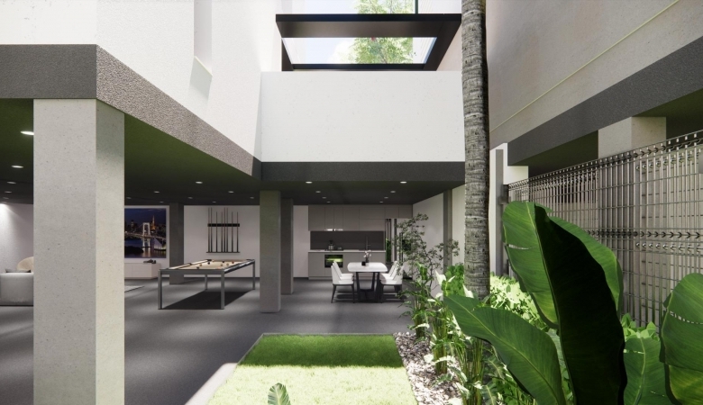 VILLA DE NUEVA CONSTRUCCIÓN CON 3 DORM.EN COMPLEJO PRIVADO EN LA REGIÓN DE MURCIA