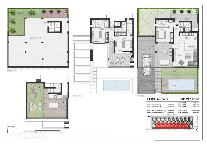 g_39956-2-17 VILLA DE NUEVA CONSTRUCCIÓN CON 3 DORM.EN COMPLEJO PRIVADO EN LA REGIÓN DE MURCIA