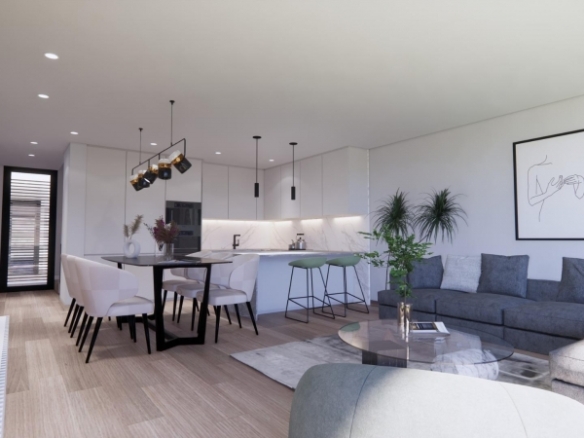 VILLA DE NUEVA CONSTRUCCIÓN CON 3 DORM.EN COMPLEJO PRIVADO EN LA REGIÓN DE MURCIA