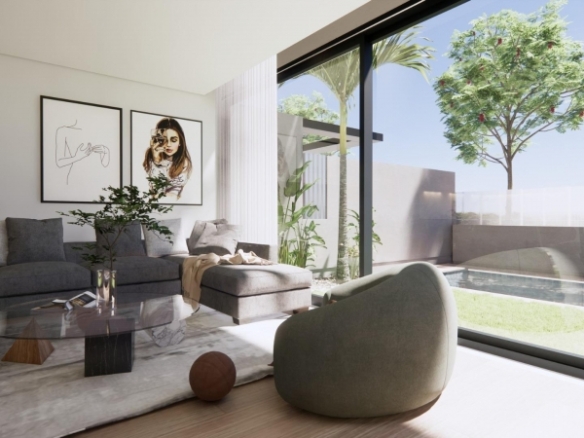 VILLA DE NUEVA CONSTRUCCIÓN CON 3 DORM.EN COMPLEJO PRIVADO EN LA REGIÓN DE MURCIA