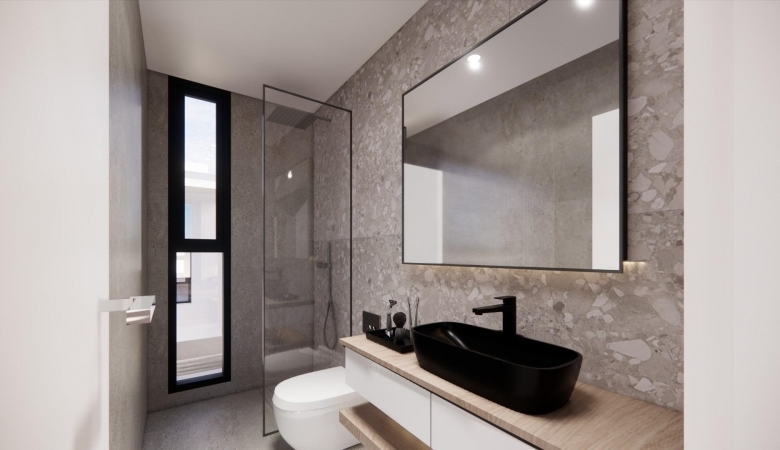 VILLA DE NUEVA CONSTRUCCIÓN CON 3 DORM.EN COMPLEJO PRIVADO EN LA REGIÓN DE MURCIA