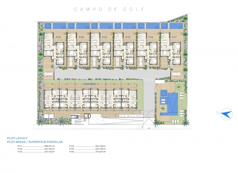 VILLA DE NUEVA CONSTRUCCIÓN EN UNA SOLA PLANTA DE 3 DORM. EN LOS ALCAZARES