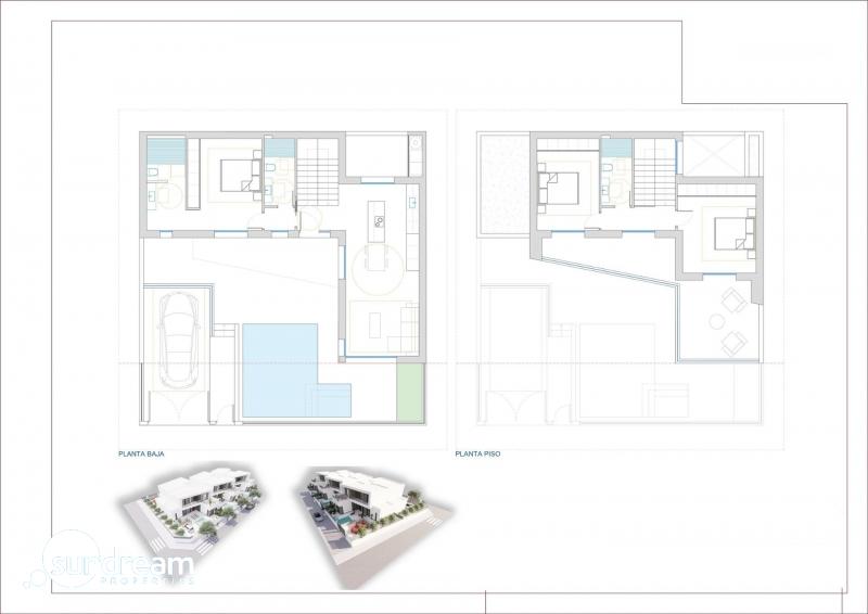 Chalet adosado a la venta con piscina privada en Dolores