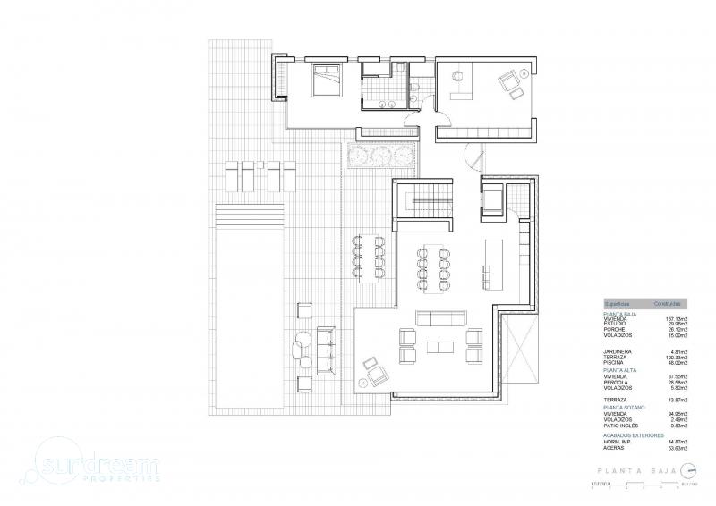 g_40034-3-8 Villa de lujo a la venta con piscina privada y sótano en Moraira.