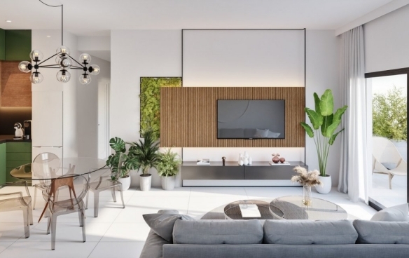 Apartamento de planta baja con 3 dormitorios a la venta en San Miguel de Salinas(Alicante)