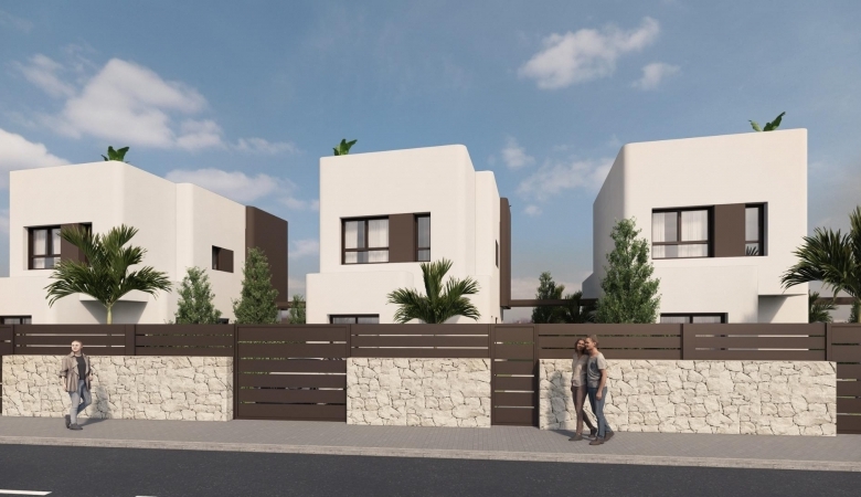 Villa a la venta de 3 dormitorios en primera línea de Golf en Pilar de la Horadada.