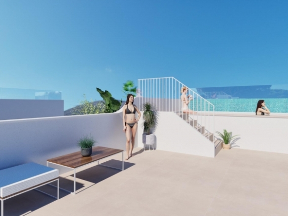Bungalow de planta baja a 150m De La Playa De Las Higuericas En Torre De La Horadada