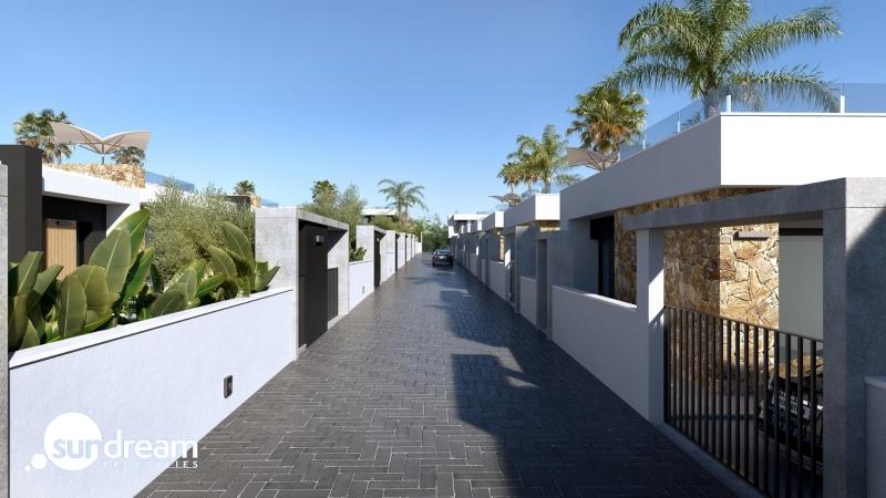 g_40061-35-39 Chalet independiente en una sola planta con piscina privada a la venta en Ciudad Quesada(Alicante).