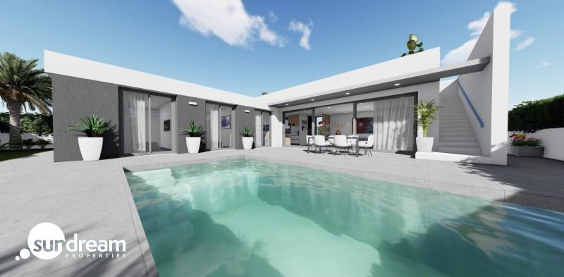 g_40172-6-1 ESTUPENDAS NUEVAS VILLAS DE 3 DORM. DE UNA PLANTA CON SOLARIUM EN SAN JUAN DE LOS TERREROS(ALMERIA)